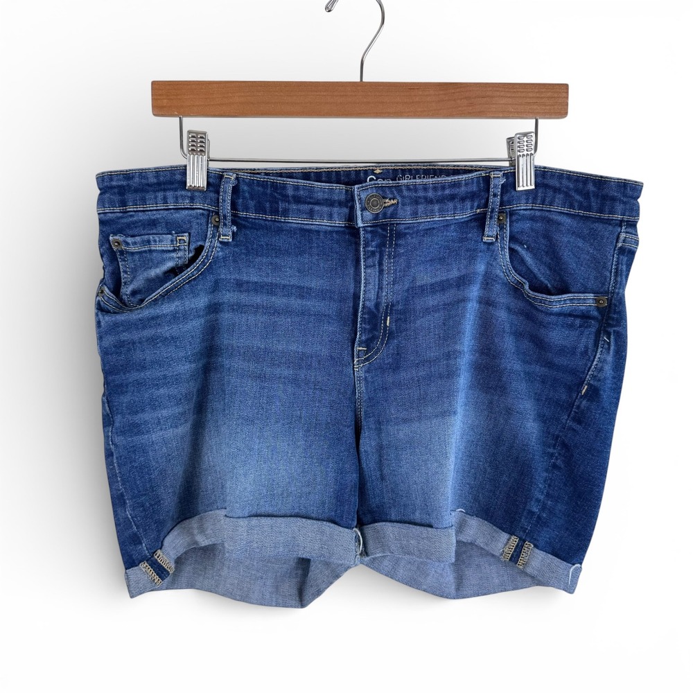 GAP Women's Blue Denim Jean Shorts